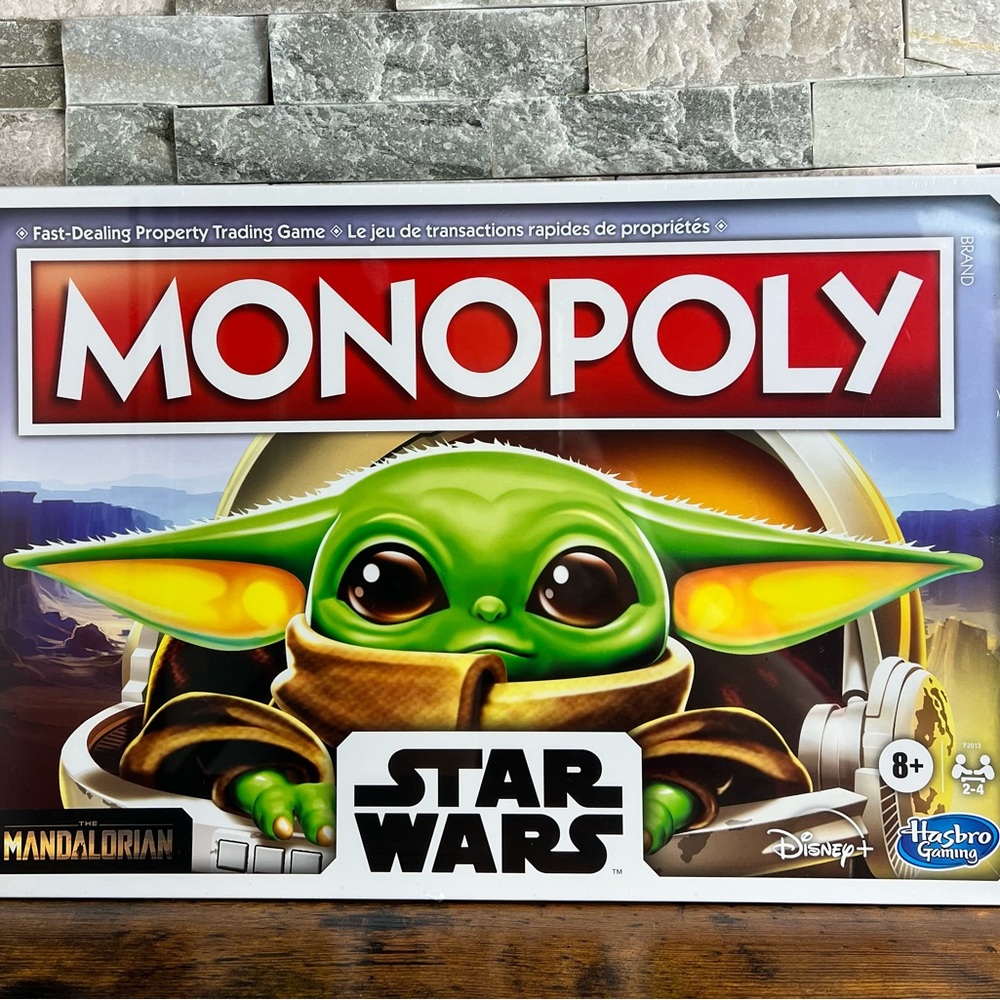 Star Wars Mandalorian Monopoly Game